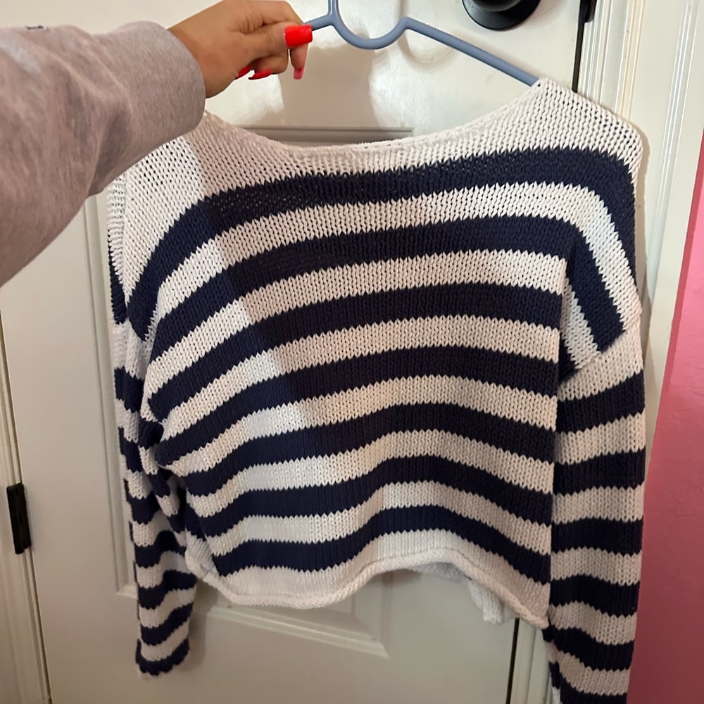 aerie cropped sweater